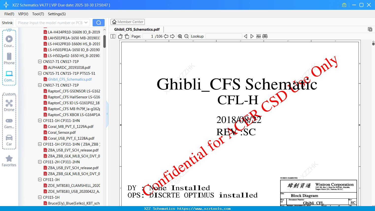Laptop ACER Ghibli_CFS_Schematics